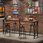 CHOEZON 70.9'' Bar Table, Kitchen Dining Table - Image 3