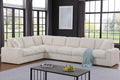 Ball & Cast 146" Oversized Modular L-Shaped Sectional Couch, Large Corduroy by BallCast
