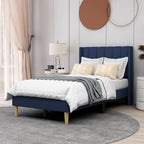 AGARTT Upholstered Platform Bed Frame Twin Size - Image 3