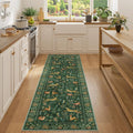 DUKINO 2x7 Runner Rug for Hallway, Washable Kitchen Rugs Non Slip, Stain by DUKINO