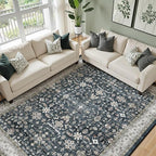Area Rug 8x10 for Living Room Bedroom | Stain Resistant; Non Slip;Machine - Image 2