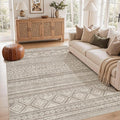 cotiled 6x9 Area Rugs for Living Room: Boho Washable Rug for Dining Room | by COTILED