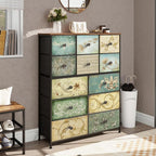 Tohomeor Dresser with Drawers for Bedroom Chest of Drawers Fabric Dresser for - Image 8