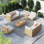 Grand patio 8-Piece Patio Furniture Set by GrandPatio