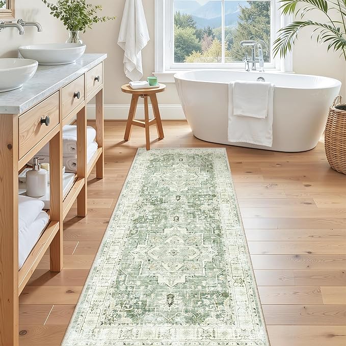 Madane Washable Runner Rug 2x6 Runners by Madane