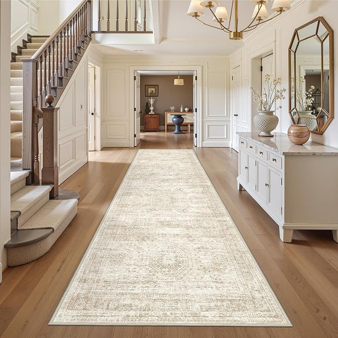 3x10 Runner Rug Non Slip, Washable Hallway Runner Rug, Laundry Room, Soft - Image 3