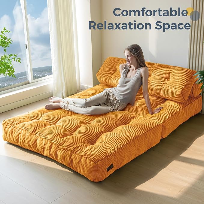 MAXYOYO Folding Sofa Bed, Convertible Sleeper Chair - Image 8