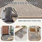 Lahome Rainbow Easy Jute Rug - Image 5
