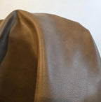Walnut Brown Soft Faux Leather Fabric PU Peta Approved Vegan Leather Sheet by - Image 2