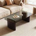Modern Glass Coffee Table, Coffee Table by Honyee