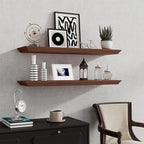 Fun Memories Floating Shelves 36 Inch Long, 9.3 Inch Deep Classic Crown Molding - Image 7
