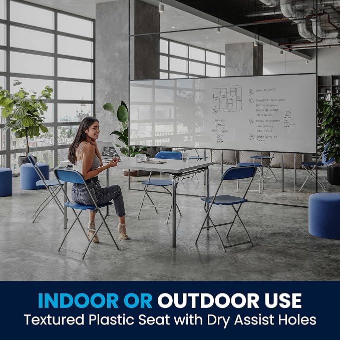 Flash Furniture Hercules Series Plastic Folding Chair - Image 8