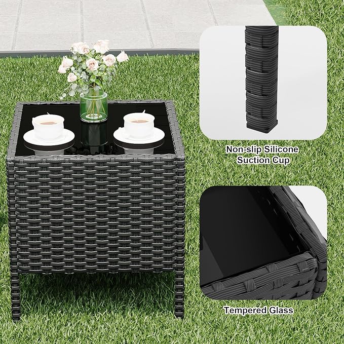 GarveeLife 3 Pieces Patio Furniture Set, Outdoor Furniture Sets - Image 6