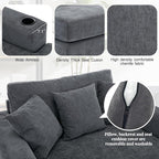 Merax Modern Upholstered Indoor Chaise Lounge - Image 6