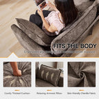 WUTUTUEE 41'' Modern Chenille Oversized Chair, Upholstered Accent Living Room - Image 4