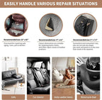ONine Leather Repair Patch, Self-Adhesive Couch Patch, Car Seats Backpack - Image 4