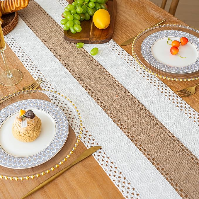 FEXIA Boho Table Runner for Summer Home Coffee Decor - Image 7