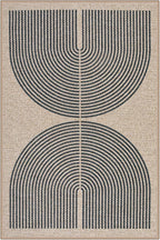 Lahome Enfys Rainbow Easy Jute Rug, 2x3 Farmhouse Kitchen Rugs Non Slip - Image 8