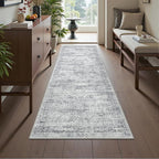 2x5 Rug Runners for Hallways Non Slip, Kitchen Rugs, Nursery Room, Soft Runner - Image 3