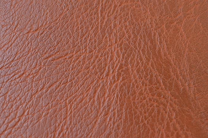 Wento Thick 2 Yard Faux Leather Fabric Soft Skin Grain PU Leather Fabric - Image 5