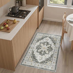 Madane Washable Area Rug 2x3 Small Entryway Rugs Non-Slip, Low Pile Floor Carpet - Image 2