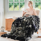 BENVWE Fluffy Faux Fur Throw Blanket - Image 8