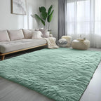 Sage Green Rugs for Living Room, 5x7 Ft Shaggy Rug Plush Carpet for Bedroom | - Image 4