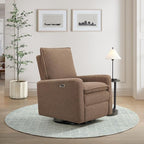 Oxford Baby Uptown Power Recliner/Glider, Teddy Brown - Image 2