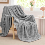BEDELITE Grey Large Throw Blanket - Image 4