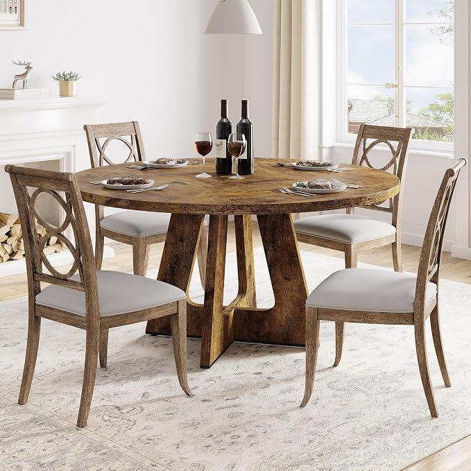 GAOMON 47 Inch Round Dining Table by GAOMON