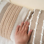 Brown Decorative Lumbar Pillow Cover 14x36 Boho Long Body Pillow - Image 6