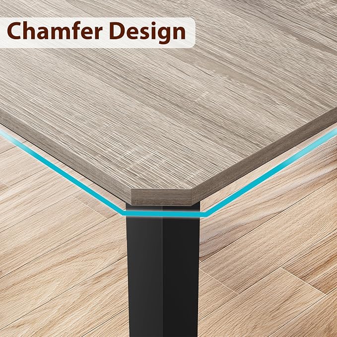 GarveeHome Industrial Dining Table - Image 6