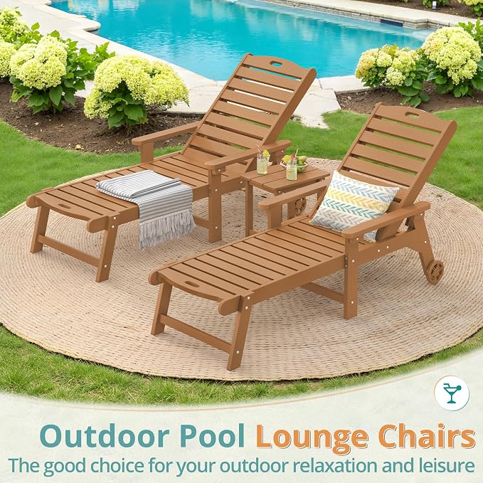 LUE BONA Outdoor Lounge Chair Set - Image 2