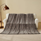 Edenleaf Leopard Print Blanket Fleece Throw - Image 6