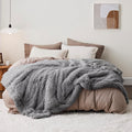 Bedsure GentleSoft Fluffy Grey King Size Blanket by Unknown