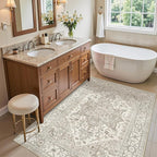 Madane Washable Entry Rug 3x4 Area Rugs - Image 2