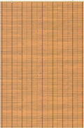 Red Lantern Burnt Bamboo Cordless Window Shade by RedLantern
