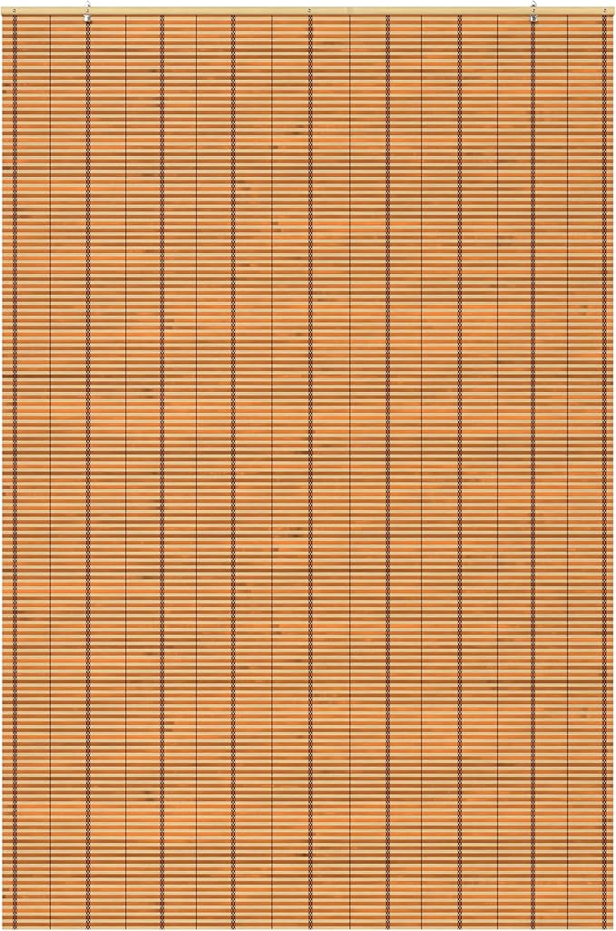 Red Lantern Burnt Bamboo Cordless Window Shade by RedLantern