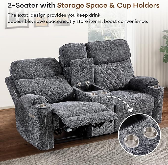 HAOMARKETS Power Recliner Chair Set of 2 - Image 5