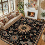 Vacuum-Friendly, 9x12 Washable Area Rug by meejou