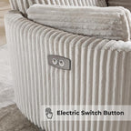 Power Recliner, Nursery Swivel Glider Rocking Chair - Image 8