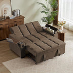 hansones 65'' 3-in-1 Folding Convertible Sofa Bed, Pullout Sofa, Modern by hansones