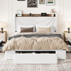 SHA CERLIN Queen Bed Frame - Image 3