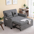 Sleeper Sofa Bed, 3 in 1 Convertible Sleeper Couch Bed Pull Out, Small Loveseat by AYEASY
