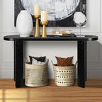 60'' Console Table Sofa Table Thick Top Entryway Table, Hallway Table - Image 4