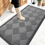 OLANLY Front Door Mat Outside Entrance 47x23, Waterproof Heavy-Duty Doormat | by OLANLY