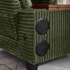 KEIKI Corduroy Storage Armrest Sofa, Single Versatile Seat - Image 7