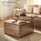 Memobarco 31.5" Lift Top Coffee Table - Image 3