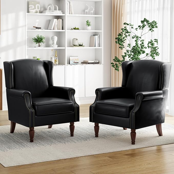 Pia Ricco High Back Floral Accent Chair - Image 8
