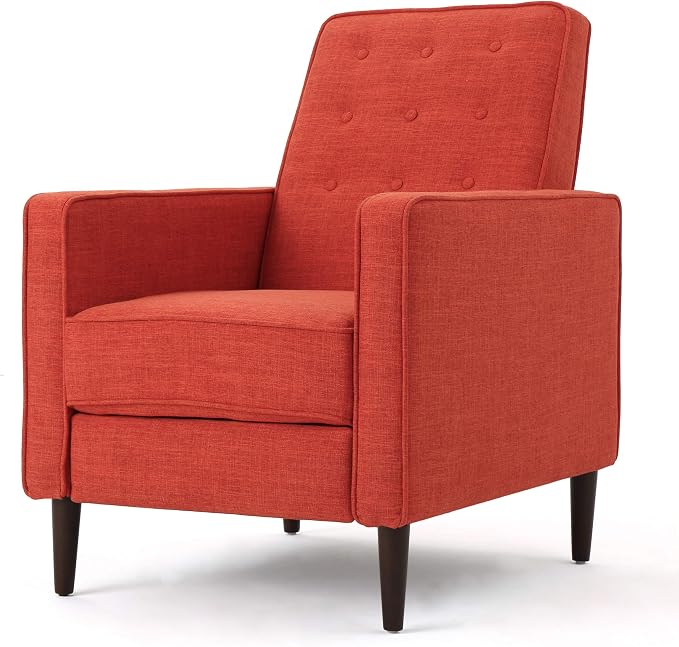 Christopher Knight Home GDFStudio Macedonia Mid Century Modern Tufted Back by ChristopherKnightHome